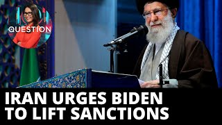 Iran urges Biden to lift sanctions, mulls return to JCPOA