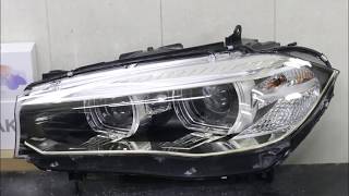 BMW X5 F15 + Замена стекла/корпуса фары