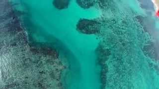 Электросамолет упал в море и снял красивые подводные кадры
