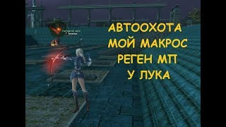 Lineage 2 Essence. Автоохота. Макрос. Реген маны.