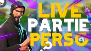 FORTNITE LIVE FR PP PARTIE PERSO | OUVERTS A TOUS | SOLO| DUO | SQUAD ! BOUTIQUE DU 9 JANVIER !!!!