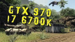 Crysis | GTX 970 NON-OC & i7 6700k | 1080p | FRAME-RATE TEST