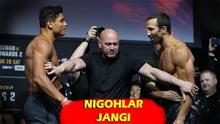 Мана буни нигоглар жанги деса булади/ UFC 278 Nigohlar jangida nimalar bo'ldi