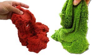 3 DIY Kinetic Sand 5 Minute Crafts I 2 INGREDIENTES