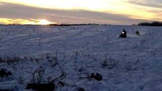 snow kayak airscrew