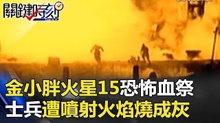 一秒鐘就沒了！金小胖火星15「恐怖血祭」士兵遭噴射火焰燒成灰！ 關鍵時刻 20171211-1 黃創夏 黃世聰 王瑞德 馬西屏 劉燦榮