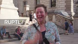 UK: 11-yr-old climate activist completes 338 km trek to parliament