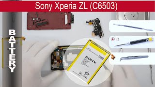 How to replace ?  ? ? battery Sony Xperia ZL (C6502, C6503, C6506, L35h)