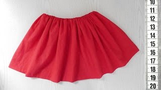 Я ШЬЮ: Юбка из трех швов за 20 минут! / I SEW: 3 stitches, 20 minutes and skirt is done!