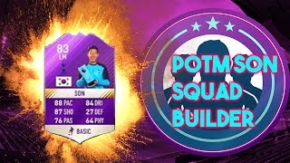 Fifa 17 cheap, sweaty BPL team around squad Builder Challenge player of the month Son!!!
