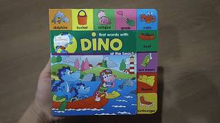First word with dino at the beach board book #bbwsby2019 #bbwindonesia