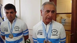 Argentino de ciclismo: “Ellos son los campeones”