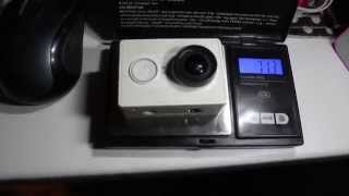 Дополение к видео вес Xiaomi Yi и SJCAM 5000 umbrella +