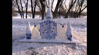 Поделка "Замок Снежной Королевы"