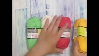 Мастер-класс спиральный бабушкин квадрат крючком из YarnArt Creative!