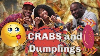 We Had Crabs And Dumplings From Break Awae Kru For The First Time