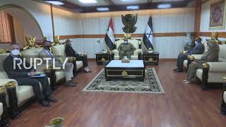 Sudan: Al-Burhan meets Troika ambassadors in Khartoum