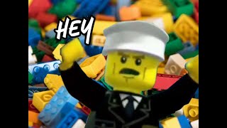 A man has fallen into the river in LEGO city (but it makes no sense)