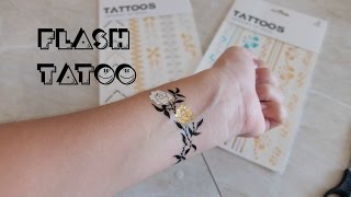 Как правильно клеить ФЛЭШ ТАТУ ♥