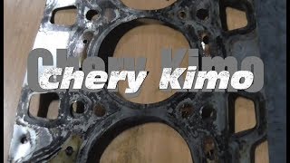 Установка ремня ГРМ Chery Kimo после снятия ГБЦ