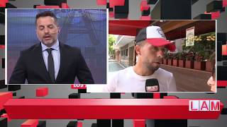 Matías Defederico se confesó con Ángel de Brito
