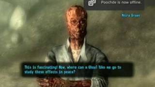 Fallout 3- Megaton explodes with one survivor "alive"
