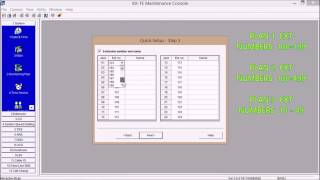 PANASONIC KX TES824 QUICK SETUP   PART 1