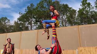 Barley Balanced Acrobatic Act