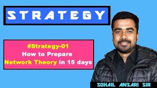 #Strategy 01 | GATE Preparation by Self Study | Network Theory