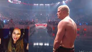WWE Raw Cody Rhodes DONT NEED A STRETCHER!! 6/6/22