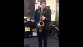 Joao Driessenon a Selmer Mark VI tenor saxophone 80xxx