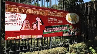 FKK World 【4K】 How to go to Fkk World from Frankfurt German by train & walk.