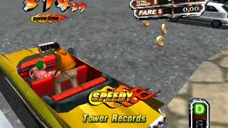 Crazy Taxi 3 Game Play  West Coast  Axel
