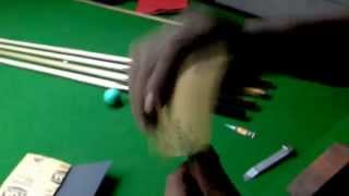 Snooker iQ  สอนทำหัวคิว แบบทำเองที่บ้าน