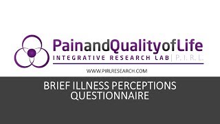 Brief Illness Perceptions Questionnaire - revised Explainer Video