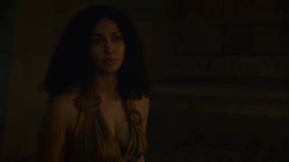 Game Of Thrones Varys and The prostitute who helped the harpies kill the Unsullied