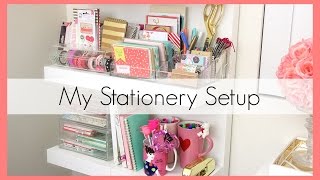 Stationery Collection/Organization (+ Target $1 Items!) | erisaxo