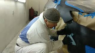 Как самому покрасить авто Часть 2 Spray Painting