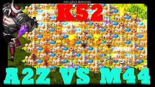 Lords Mobile K52 M44 Vs A2Z