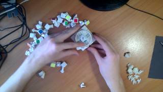 Механическая сборка куба 4x4x4 moyu  aosu (Mechanical assembly of Cube)