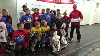 День рождения воспитанника ДЮСШ ХК Донбасс на льду