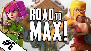 Clash Of Clans | "ROAD TO MAX TH8 EP.6" Max King + $200 Gem Giveaway!