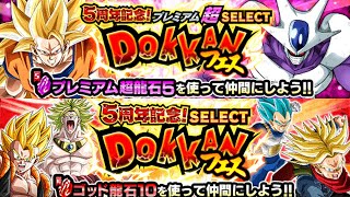 BUY THESE UNITS WITH YOUR GOD STONES! DOKKAN BATTLE 5TH ANNIVERSARY