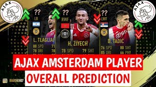 PES 2020 | AJAX PLAYER OVERALL PREDICTION