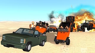 Beamng Drive FIRING LINE #1 | (Car Shooting Experiment)