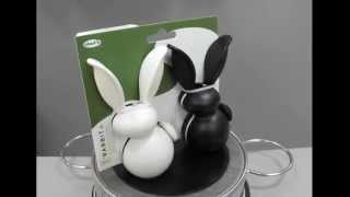 Мельницы-крольчата для соли и перца G'rabbit Jr. от компании Chef'n
