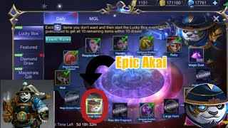 Lucky box skin epic akai Imperial assassin