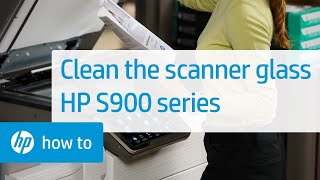Cleaning the Scanner Glass on HP S900 Series Multifunction Printers | HP Printers | HP