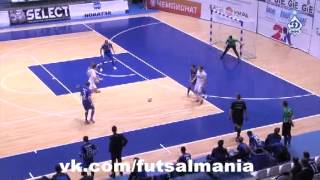 Игра столба - футзал мини-футбол futsal skills goal tricks