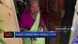 Kasus Corona India Tembus 1 Juta